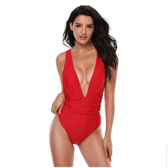 KK Other - One Piece Swimwear Backless Tummy Control Monokini